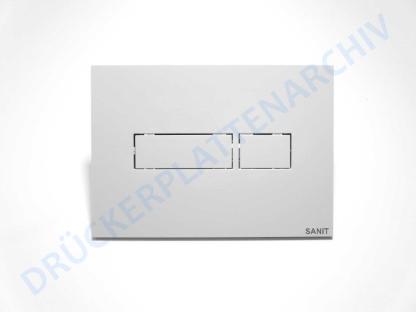 Drückerplatte S603 (1-Kabeltechnik) Weiß